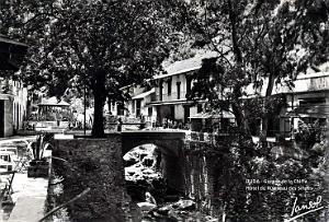 BLIDA - GORGES DE LA CHIFFA - HOTEL RUISSEAU DES SINGES
